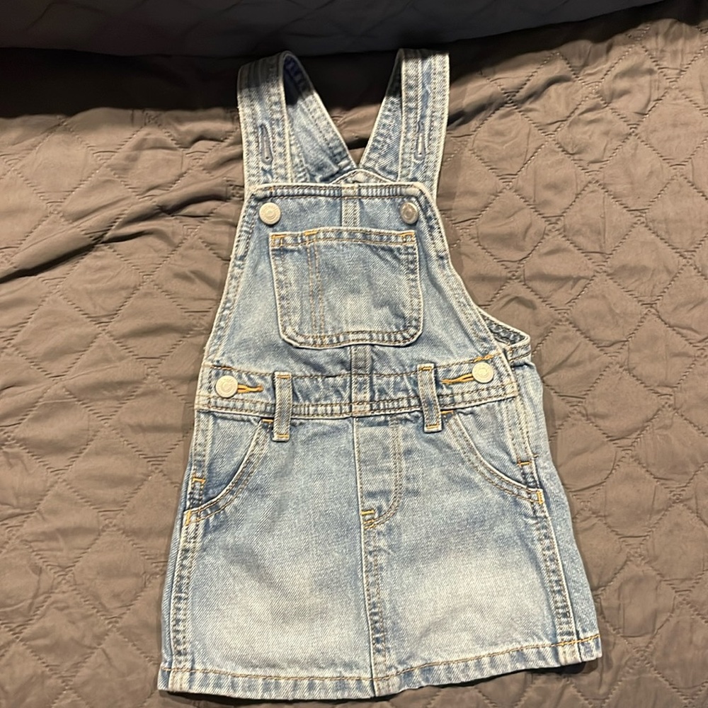 Toddler overall dress.